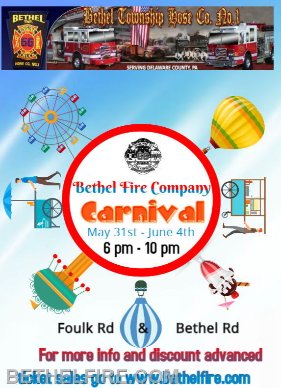 2022 Carnival Bethel Fire Company